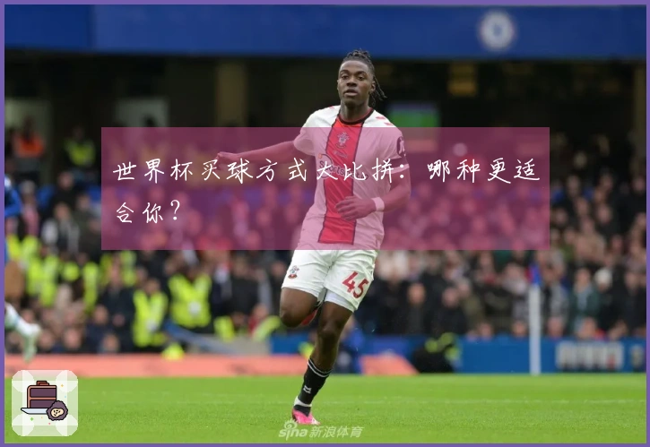 世界杯买球方式大比拼：哪种更适合你？